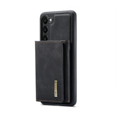 DG.MING M1 Series 3-Fold Multi Card Wallet + Magnetic Phone Case